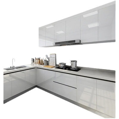 Waterproof Stainless Steel Kitchen Cabinet With Sink Easy Installation