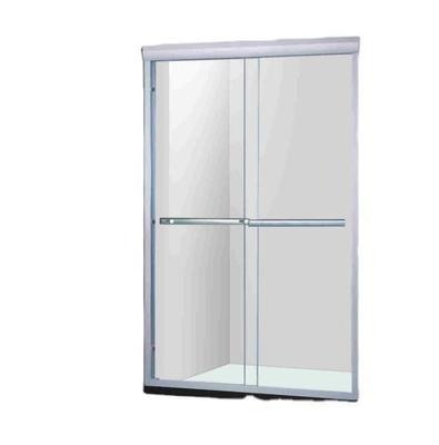 Stainless Steel Modern Wet Room Customized Size Glass Shower Enclosures With Sliding Door