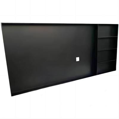 Stainless Steel Recessed Tv Niche 65-85 Inches Black Tv Niche Wall Mount