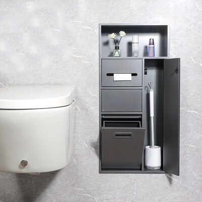 304 Stainless Steel Shower Niche with Nano Anti-Rust Treatment and Seamlessly Welded Design for Modern Bathrooms