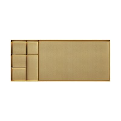 Living Room Recessed TV Wall Niche Waterproof Stainless Steel 304 Metal TV Niche