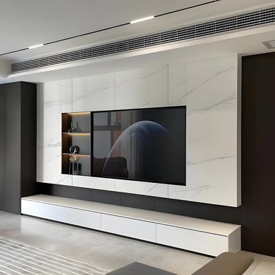 Living Room Recessed TV Wall Niche Waterproof Stainless Steel 304 Metal TV Niche