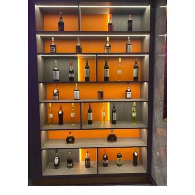Customized Stainless Steel Wine Cabinet Adjustable Height Commercial Wine Storage Cabinet