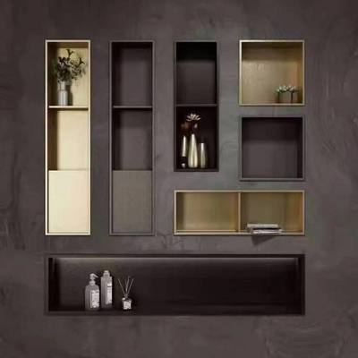 Stainless Steel Bathroom Niche Shelves Shower Wall Recess Box High Durability