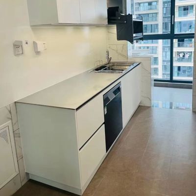 Waterproof Stainless Steel Kitchen Cabinet With Sink Easy Installation