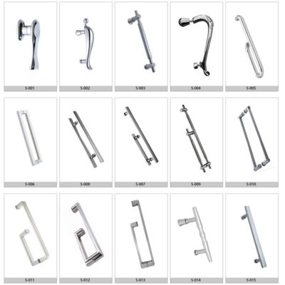 Stainless Steel Modern Wet Room Customized Size Glass Shower Enclosures With Sliding Door