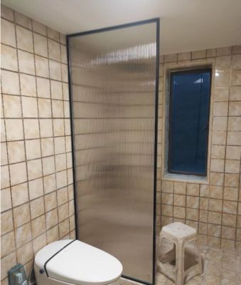 Rust Resistant Corner Shower Unit Space Saving Corner Shower Enclosure 90cm Span
