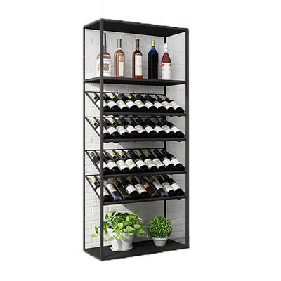 Waterpoof Stainless Steel Wine Cabinet 50 Bottles Insert Wall Mounted Installation