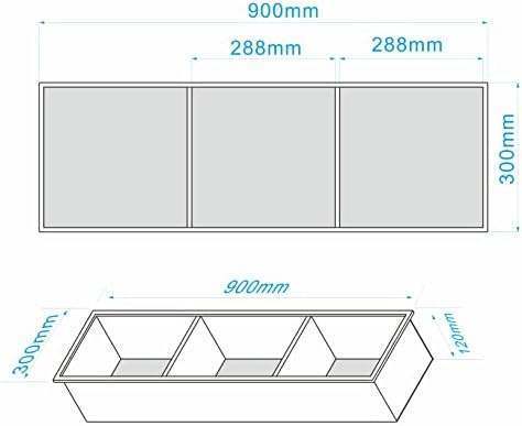 12x36 Inch Metal Shower Shelf Insert Stainless Steel Niche Shelf Sleek With Removable Shelf