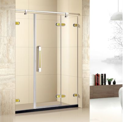 1200x800x2000mm Stainless Steel Shower Room Brushed Frame For Residential