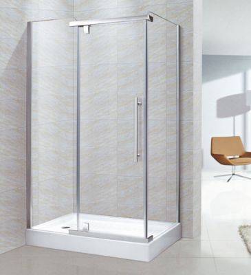 Versatile Rectangular Shower Enclosure Modern Style With Aluminum Frame