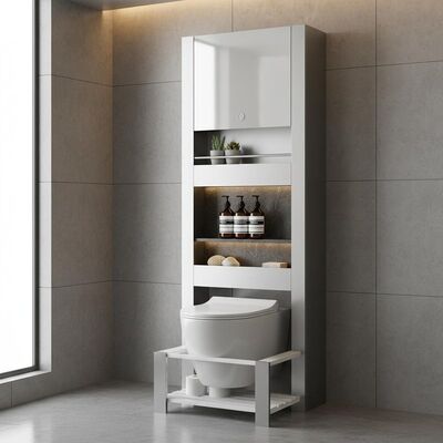 Bathroom Toilet Storage Rack Stylish Design Shower Niche Combining Durability and Stylish Bathroom Storage Functionality