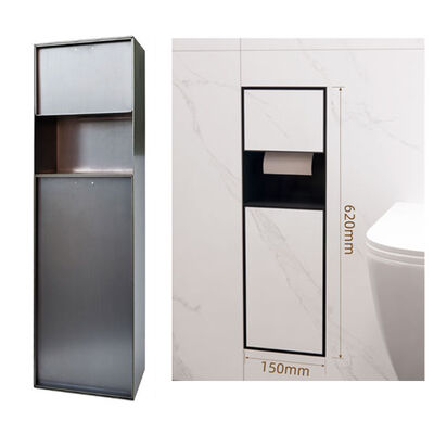 304 Stainless Steel Shower Niche with Seamless Welded Surface and Customizable Dimensions for Bathroom Storage