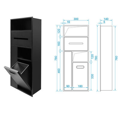 304 Stainless Steel Shower Niche with Seamless Welding and Nano Anti-Rust Treatment for Bathroom