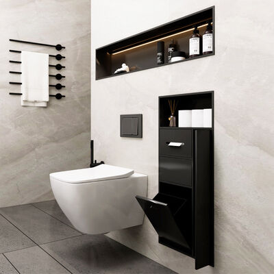 304 Stainless Steel Shower Niche with Seamless Welding and Nano Anti-Rust Treatment for Bathroom
