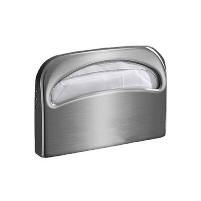 Wall-mounted Commercial Toilet Lid Dispenser in 304 Stainless Steel with Waterproof and Modern Appearance