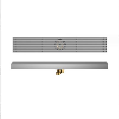 68x1000mm Linear Shower Floor Drain Anti Odor Waterproof Invisible Linear Shower Drain
